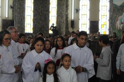 Missa Solene de Aparecida em Laranjeiras do Sul (12/10) teve a participação da Rádio da Família