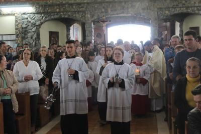 CelebraÃ§Ã£o das CrianÃ§as no SantuÃ¡rio de Laranjeiras do Sul (12/10) 