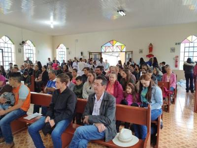 Em Rio Novo, na Missa Solene teve coroaÃ§Ã£o da Imagem de N.Sra. Aparecida
