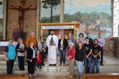 Romaria vai levar de volta para o SantuÃ¡rio Nacional em SÃ£o Paulo a Imagem de Nossa Senhora Aparecida