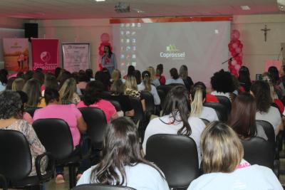 Evento Outubro Rosa Coprossel demonstra forÃ§a, importÃ¢ncia e superaÃ§Ã£o da mulher 