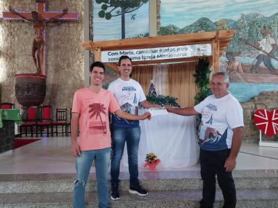 Aconteceu neste domingo (23) a entrega dos prÃªmios da 37Âª Festa em louvor a Nossa Senhora Aparecida de Laranjeiras do Sul