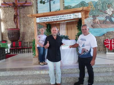 Aconteceu neste domingo (23) a entrega dos prÃªmios da 37Âª Festa em louvor a Nossa Senhora Aparecida de Laranjeiras do Sul