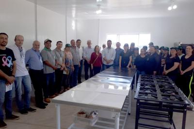 Cozinha-escola Ã© inaugurada em Laranjeiras do Sul (26/10)