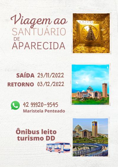 Viagem ao SantuÃ¡rio de Aparecida SP 