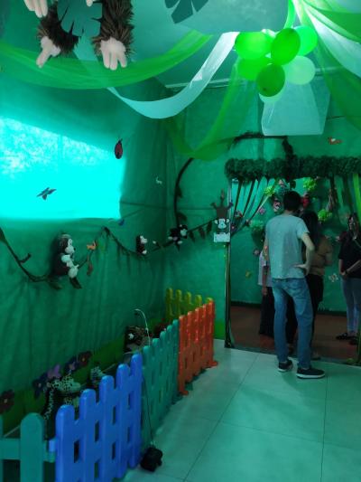 CMEI Nossa Senhora das GraÃ§as de Laranjeiras do Sul, realizou a Feira de CiÃªncias