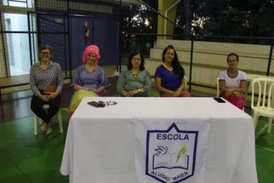 Noite de AutÃ³grafos dos alunos do Jardim 2 da Escola AluÃ­sio Maier foi um verdadeiro sucesso