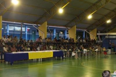 Noite de AutÃ³grafos dos alunos do Jardim 2 da Escola AluÃ­sio Maier foi um verdadeiro sucesso