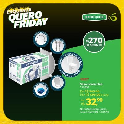 Esquenta Quero Friday  Lojas Quero Quero Laranjeiras do Sul 