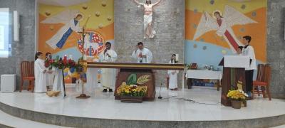 TrÃ­duo abriu a programaÃ§Ã£o da 49Âª Festa em Louvor a Imaculada ConceiÃ§Ã£o padroeira do Porto Barreiro