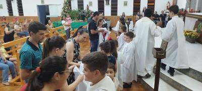 TrÃ­duo abriu a programaÃ§Ã£o da 49Âª Festa em Louvor a Imaculada ConceiÃ§Ã£o padroeira do Porto Barreiro