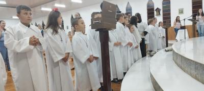 TrÃ­duo abriu a programaÃ§Ã£o da 49Âª Festa em Louvor a Imaculada ConceiÃ§Ã£o padroeira do Porto Barreiro