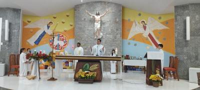 TrÃ­duo abriu a programaÃ§Ã£o da 49Âª Festa em Louvor a Imaculada ConceiÃ§Ã£o padroeira do Porto Barreiro