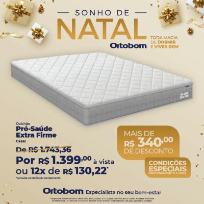 PromoÃ§Ã£o Sonho de Natal ColchÃµes Ortobom 