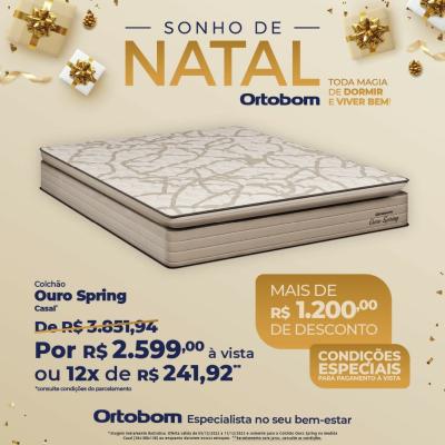 PromoÃ§Ã£o Sonho de Natal ColchÃµes Ortobom 