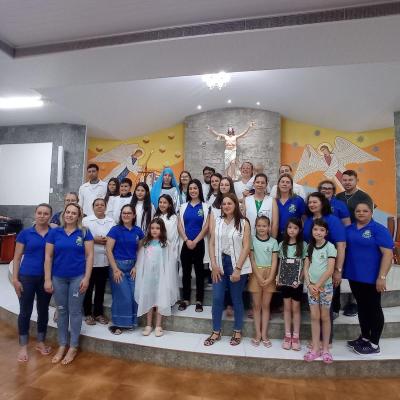 2Âº Dia do TrÃ­duo em Louvor a Imaculada ConceiÃ§Ã£o reuniu dezenas de FiÃ©is em Porto Barreiro