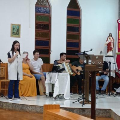 2Âº Dia do TrÃ­duo em Louvor a Imaculada ConceiÃ§Ã£o reuniu dezenas de FiÃ©is em Porto Barreiro
