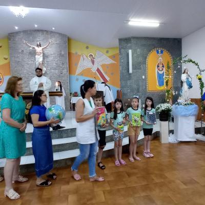 2Âº Dia do TrÃ­duo em Louvor a Imaculada ConceiÃ§Ã£o reuniu dezenas de FiÃ©is em Porto Barreiro