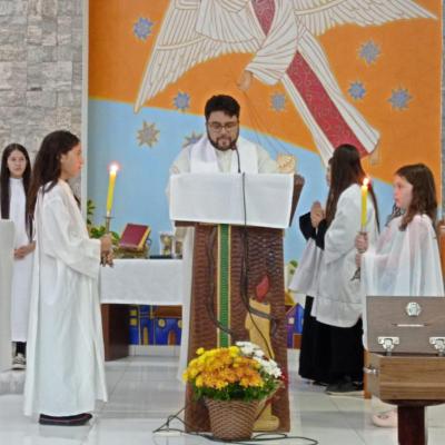 2Âº Dia do TrÃ­duo em Louvor a Imaculada ConceiÃ§Ã£o reuniu dezenas de FiÃ©is em Porto Barreiro