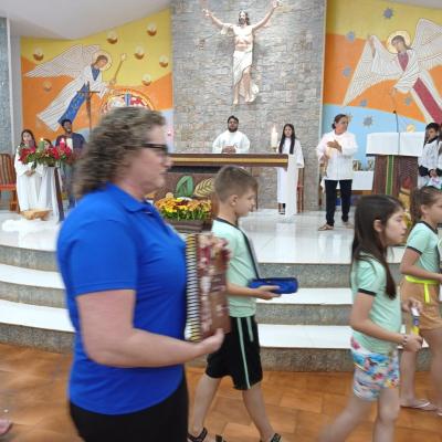 2Âº Dia do TrÃ­duo em Louvor a Imaculada ConceiÃ§Ã£o reuniu dezenas de FiÃ©is em Porto Barreiro