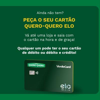 Compra CampeÃ£ CartÃ£o Quero Quero Elo premia cliente de Rio Bonito do IguaÃ§u 