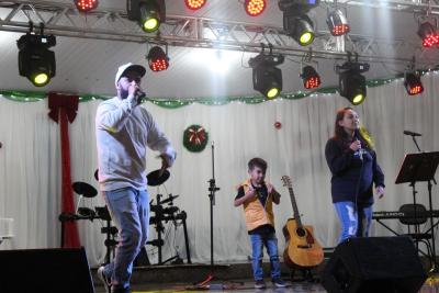 CelebraÃ§Ã£o de Natal contou com Culto nesta quinta-feira (22/12) na PraÃ§a Nogueira do Amaral