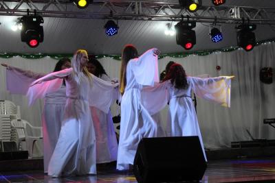 CelebraÃ§Ã£o de Natal contou com Culto nesta quinta-feira (22/12) na PraÃ§a Nogueira do Amaral