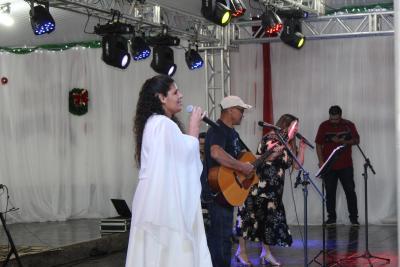CelebraÃ§Ã£o de Natal contou com Culto nesta quinta-feira (22/12) na PraÃ§a Nogueira do Amaral