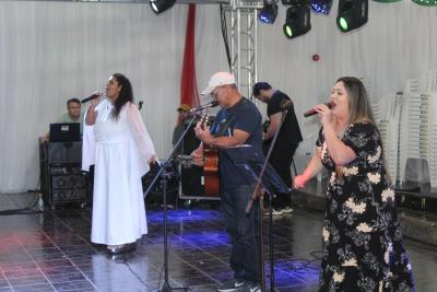 CelebraÃ§Ã£o de Natal contou com Culto nesta quinta-feira (22/12) na PraÃ§a Nogueira do Amaral