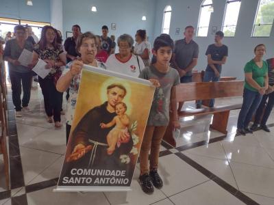 TrÃ­duo em louvor a SÃ£o Paulo na Comunidade Invernada Grande prossegue nesta Segunda (23)
