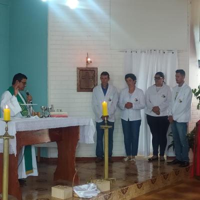 Festa em louvor a SÃ£o SebastiÃ£o em Campo do Bugre reuniu Centenas de FiÃ©is