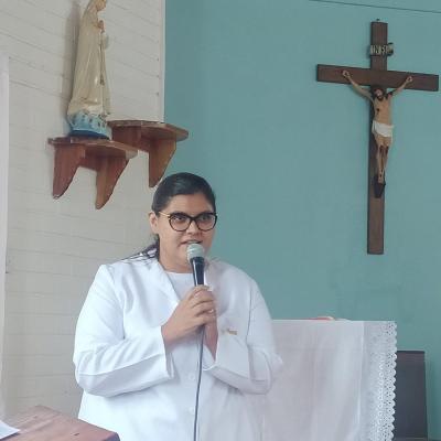 Festa em louvor a SÃ£o SebastiÃ£o em Campo do Bugre reuniu Centenas de FiÃ©is