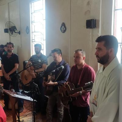 Festa em louvor a SÃ£o SebastiÃ£o em Campo do Bugre reuniu Centenas de FiÃ©is