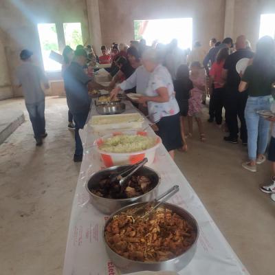 Festa em louvor a SÃ£o SebastiÃ£o em Campo do Bugre reuniu Centenas de FiÃ©is