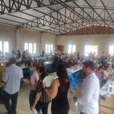 Festa em louvor a SÃ£o SebastiÃ£o em Campo do Bugre reuniu Centenas de FiÃ©is