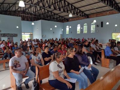 Festa em louvor a São Sebastião em Campo do Bugre reuniu Centenas de Fiéis