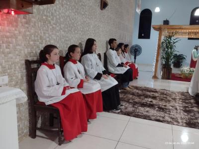 2º dia do Tríduo em louvor a São Paulo em Invernada Grande reuniu dezenas de fiéis