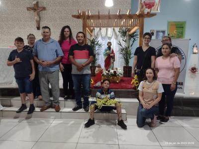 2Âº dia do TrÃ­duo em louvor a SÃ£o Paulo em Invernada Grande reuniu dezenas de fiÃ©is
