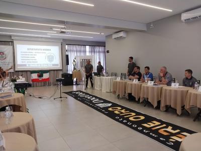 Realizado o Congresso TÃ©cnico do Campeonato Paranaense de Futsal Chave Ouro