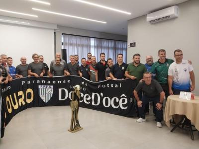 Realizado o Congresso TÃ©cnico do Campeonato Paranaense de Futsal Chave Ouro
