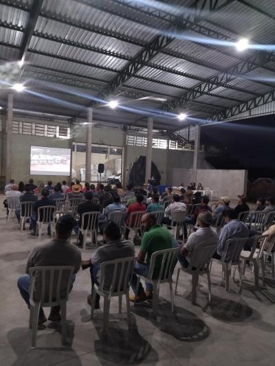 PrÃ©-assembleia da Coprossel reÃºne cooperados em Nova Laranjeiras 
