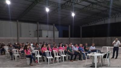 PrÃ©-assembleia da Coprossel reÃºne cooperados em Nova Laranjeiras 