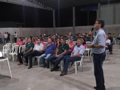 PrÃ©-assembleia da Coprossel reÃºne cooperados em Nova Laranjeiras 
