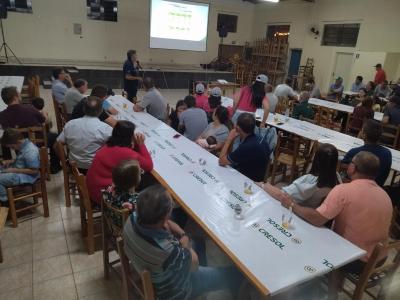 PrÃ©-assembleia da Coprossel reÃºne cooperados em Virmond 