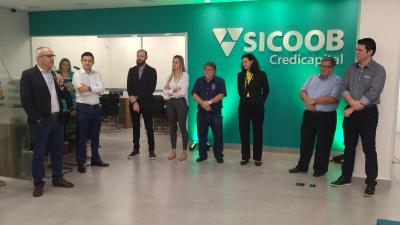 Sicoob Credicapital reinaugura agÃªncia em novo endereÃ§o em Rio Bonito do IguaÃ§u 