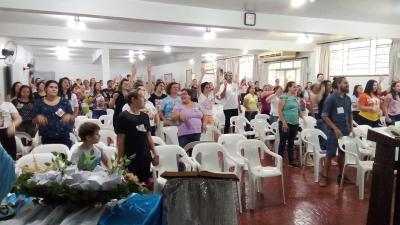 ParÃ³quia SantÂ´Ana realizou capacitaÃ§Ã£o para as catequistas