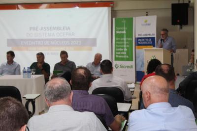 COPROSSEL E SICREDI GRANDES LAGOS PR/SP sediam reuniÃ£o de cooperativas do Sudoeste do PR