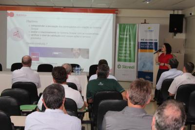 COPROSSEL E SICREDI GRANDES LAGOS PR/SP sediam reuniÃ£o de cooperativas do Sudoeste do PR