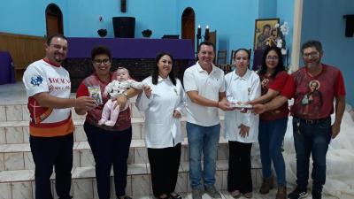 2Âº dia do TrÃ­duo em Louvou a SÃ£o JosÃ© no Bairro Cristo Rei reuniu dezenas de fiÃ©is