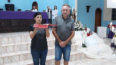2Âº dia do TrÃ­duo em Louvou a SÃ£o JosÃ© no Bairro Cristo Rei reuniu dezenas de fiÃ©is